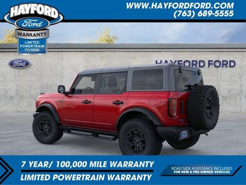 Ruby Red Metallic Tinted Clearcoat 2026 Ford Bronco Badlands