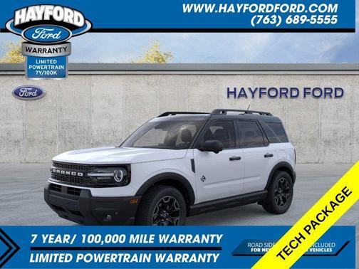 Space White Metallic 2026 Ford Bronco Sport Outer Banks