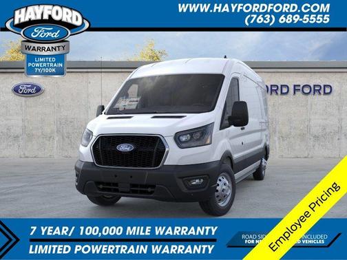 Oxford White 2026 Ford Transit-250 148 WB Medium Roof Cargo