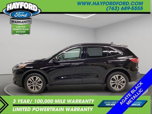 Agate Black Metallic 2022 Ford Escape SEL