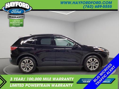 Agate Black Metallic 2022 Ford Escape SEL