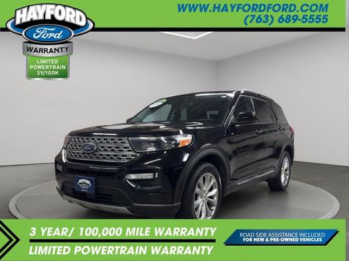 Black Metallic 2024 Ford Explorer Limited