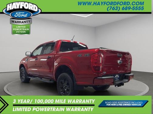 Red 2020 Ford Ranger XLT
