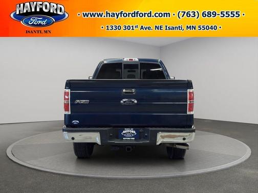 Blue 2013 Ford F-150 XLT