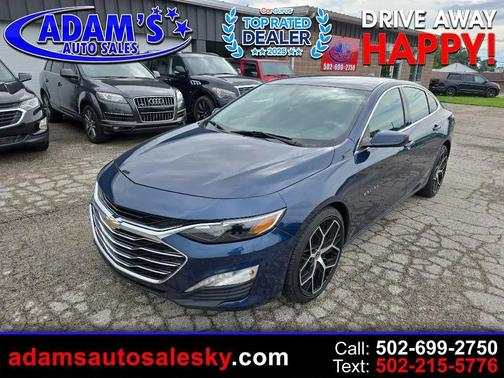 Northsky Blue Metallic 2021 Chevrolet Malibu FWD LT