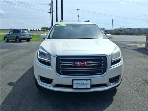 White 2015 GMC Acadia SLT-1