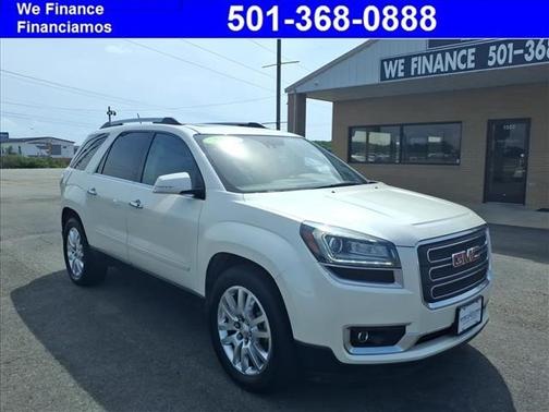 White 2015 GMC Acadia SLT-1