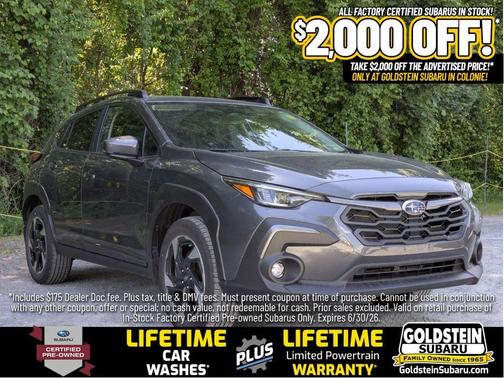Magnetite Gray Metallic 2024 Subaru Crosstrek Limited