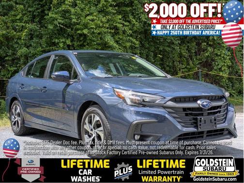 Cosmic Blue Pearl 2025 Subaru Legacy Premium