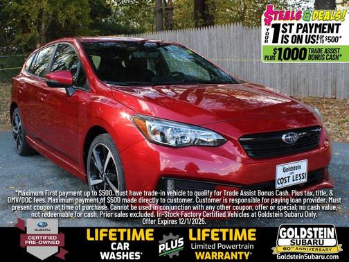 2023 Subaru Impreza Sport