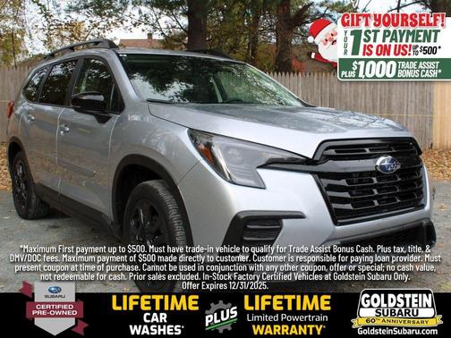 2025 Subaru Ascent Onyx Edition