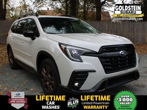 Crystal White Pearl 2025 Subaru Ascent Bronze Edition