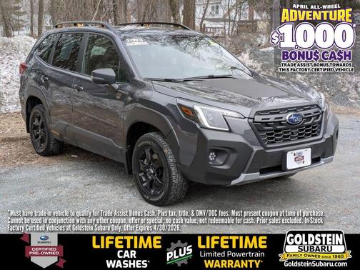 Magnetite Gray Metallic 2023 Subaru Forester Wilderness