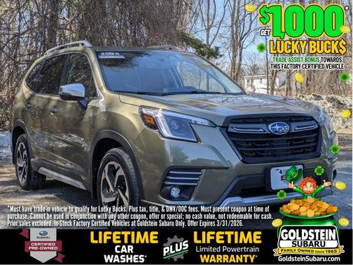 Autumn Green Metallic 2024 Subaru Forester Touring