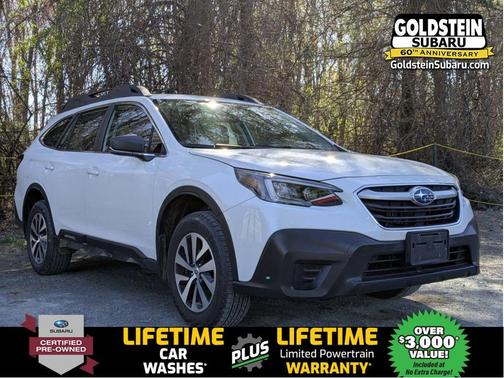 Crystal White Pearl 2021 Subaru Outback Base