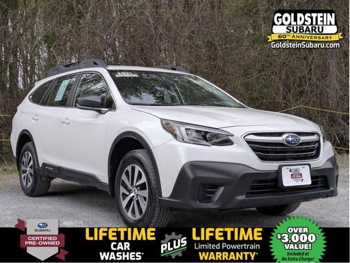 Crystal White Pearl 2021 Subaru Outback Base