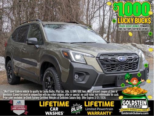 Autumn Green Metallic 2025 Subaru Forester Wilderness