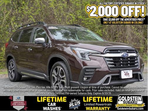 Dark Mahogany Pearl 2023 Subaru Ascent Touring