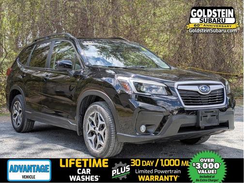 Crystal Black Silica 2021 Subaru Forester Premium