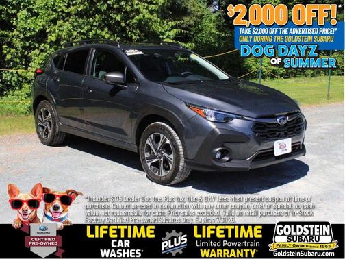 Magnetite Gray Metallic 2024 Subaru Crosstrek Premium