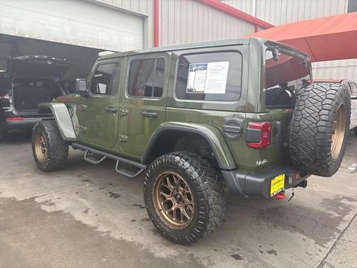 Sarge Green Clearcoat 2021 Jeep Wrangler Unlimited Rubicon