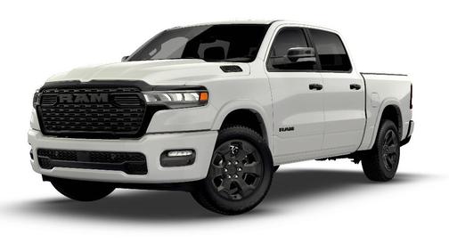 Bright White Clearcoat 2026 RAM 1500 Big Horn/Lone Star