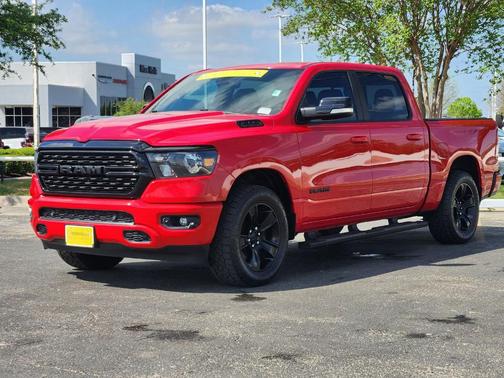 Flame Red Clearcoat 2022 RAM 1500 Big Horn