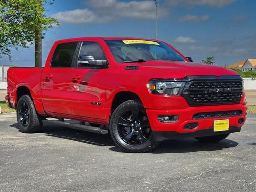 Flame Red Clearcoat 2022 RAM 1500 Big Horn