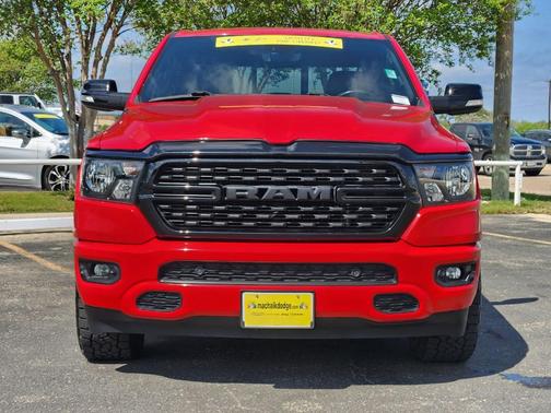 Flame Red Clearcoat 2022 RAM 1500 Big Horn