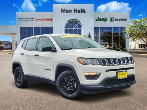 White Clearcoat 2020 Jeep Compass Sport