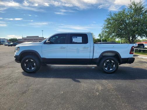 Bright White Clearcoat 2020 RAM 1500 Rebel