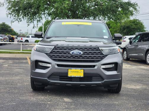 Gray Metallic 2021 Ford Explorer XLT