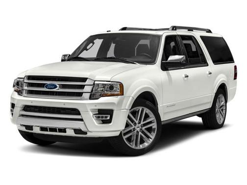 White Platinum 2017 Ford Expedition EL Platinum