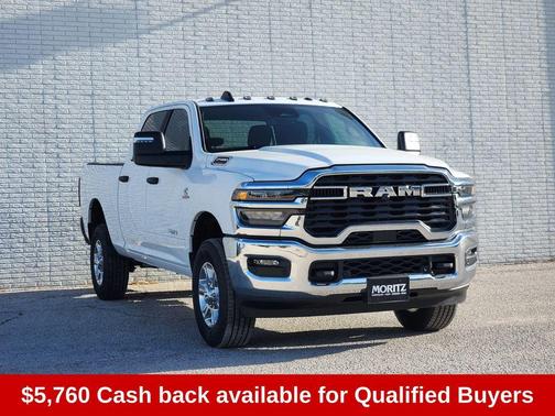 Bright White Clearcoat 2026 RAM 2500 Big Horn