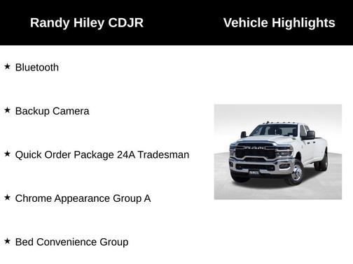 Bright White Clearcoat 2026 RAM 3500 Tradesman