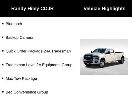 Bright White Clearcoat 2026 RAM 3500 Tradesman