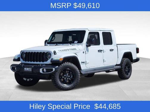 Bright White Clearcoat 2026 Jeep Gladiator Texas Trail