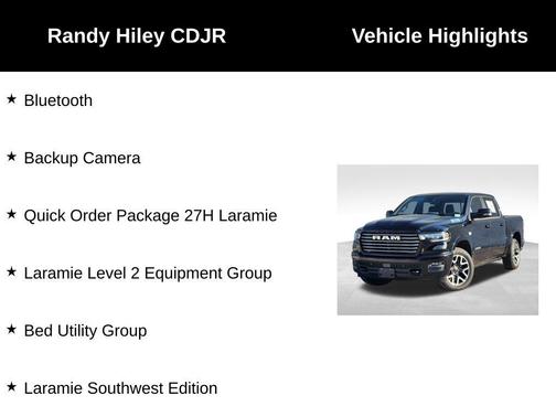 Diamond Black 2026 RAM 1500 Laramie