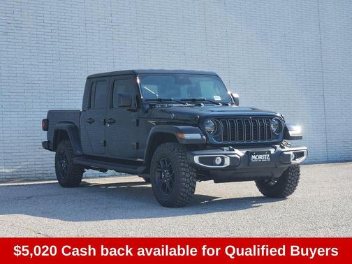Black Clearcoat 2026 Jeep Gladiator Texas Trail