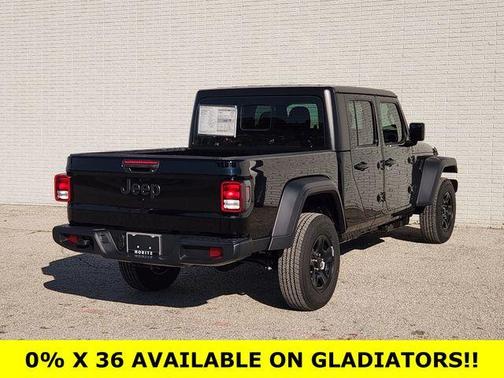 Black Clearcoat 2026 Jeep Gladiator Sport