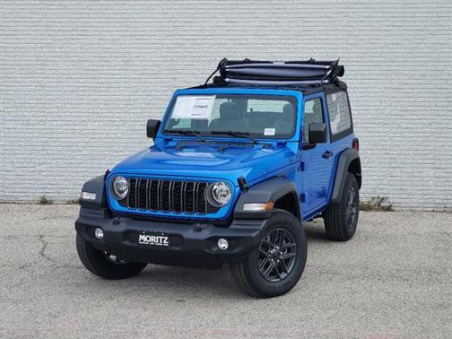 Hydro Blue Pearl 2026 Jeep Wrangler Sport