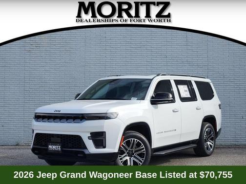 Bright White Clearcoat 2026 Jeep Grand Wagoneer SUV
