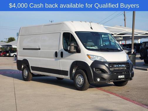 Bright White Clearcoat 2026 RAM ProMaster 2500 High Roof