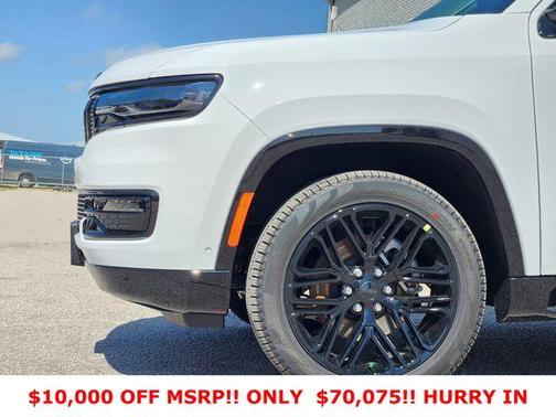 Bright White Clearcoat 2025 Jeep Wagoneer Series II