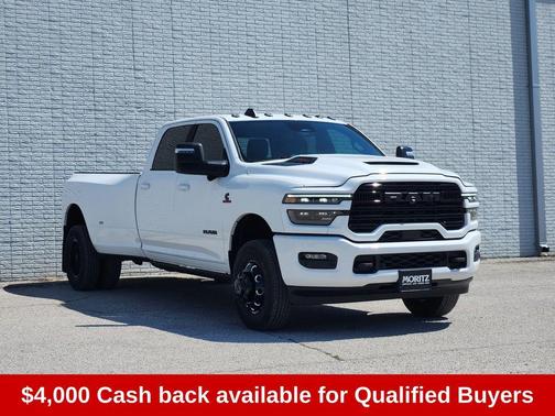 Bright White Clearcoat 2026 RAM 3500 Laramie