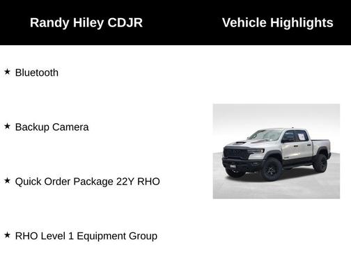 Silver Zynith 2026 RAM 1500 RHO