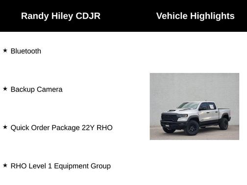 Silver Zynith 2026 RAM 1500 RHO