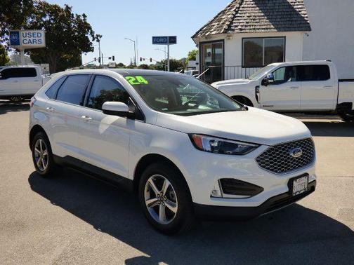Star White 2024 Ford Edge SEL
