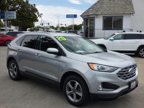 Iconic Silver Metallic 2020 Ford Edge SEL