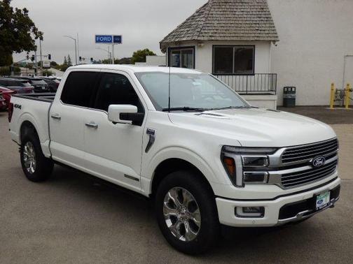 Star White 2026 Ford F-150 Platinum
